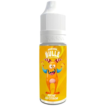 E-liquide Pêche au Citron Mr Bulle 10ml - Liquideo