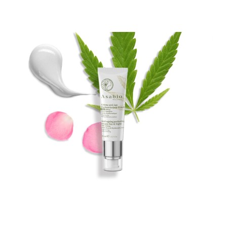 Crème anti-age perfectrice jour et nuit CBD - Asabio