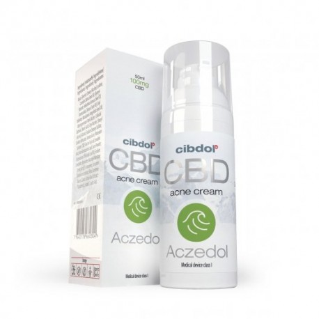 Crème Aczedol (acné) CBD - Cibdol