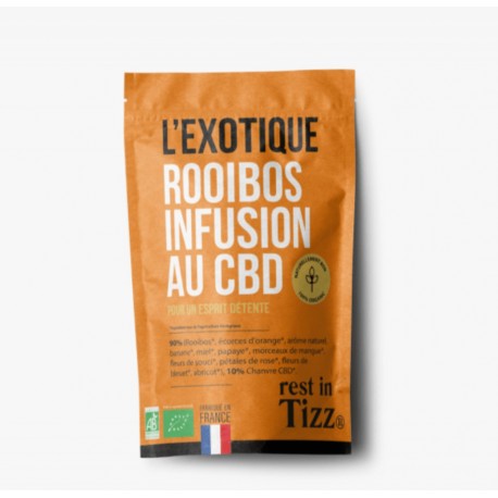 Infusion CBD / Rooibos Bio L'exotique - TIZZ