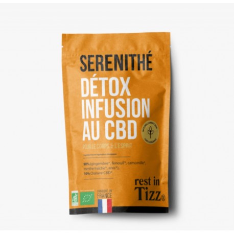 Infusion CBD / Detox Bio Sérénithé - TIZZ