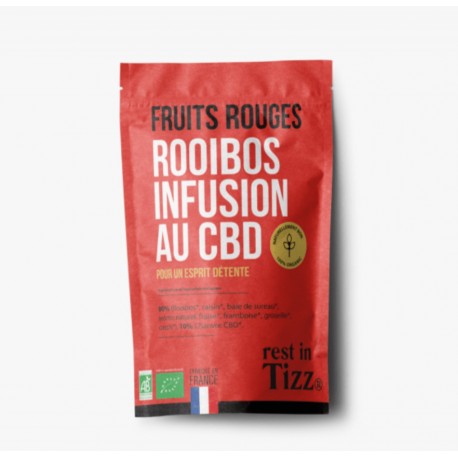 Infusion CBD / Rooibos Bio Fruits Rouges - TIZZ