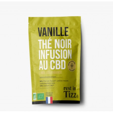 Infusion CBD / Thé Noir Vanille - TIZZ
