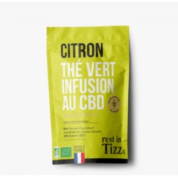 Infusion CBD / Thé Vert Citron - TIZZ