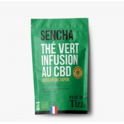 Infusion CBD / Thé Vert Bio Sencha - TIZZ