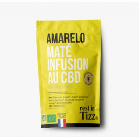 Infusion CBD / Maté Bio Amarelo - TIZZ