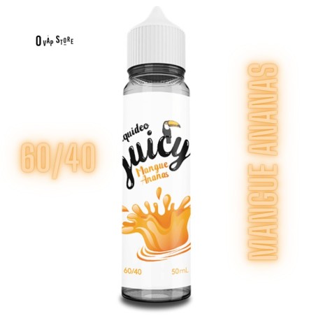 E-liquide Mangue Ananas 50ml - Juicy Liquideo