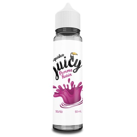 E-liquide Pomme Raisin 50ml - Juicy Liquideo