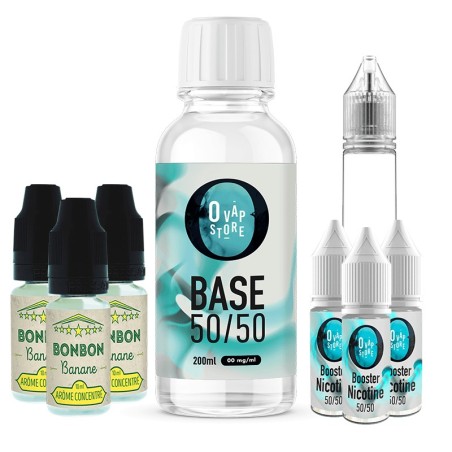 Pack DIY 230ml - Bonbon Banane VDLV / O Vap Store