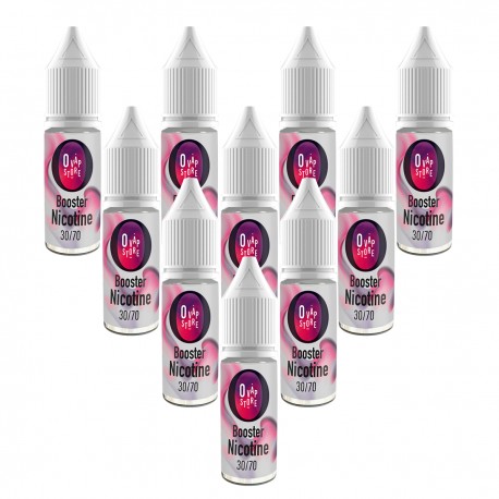 Pack 10 Booster 30/70 Nicotine 20mg - O Vap Store