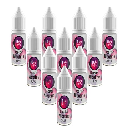 Pack 10 Boosters 30/70 Nicotine 20mg - O Vap Store