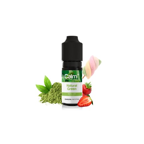 E-liquide Natural Green 10ml - Calm+
