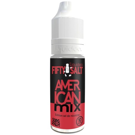 E-liquide American Mix 10ml - Fifty Salt
