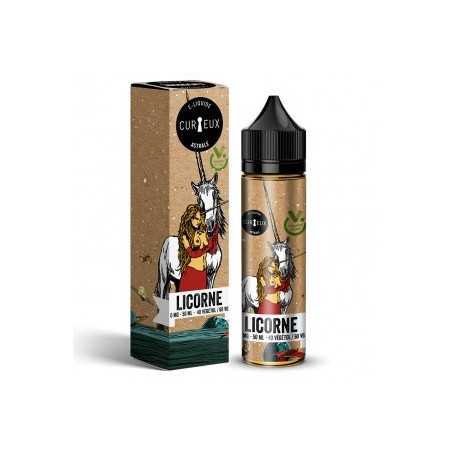 E-liquide La Licorne Vegetol 50ml - Astrale Curieux