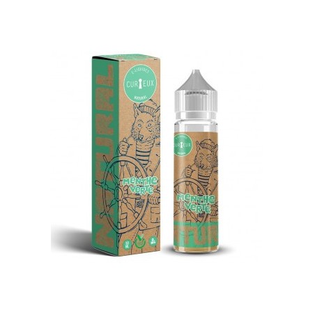 E-liquide Menthe Verte 50ml - Natural Curieux