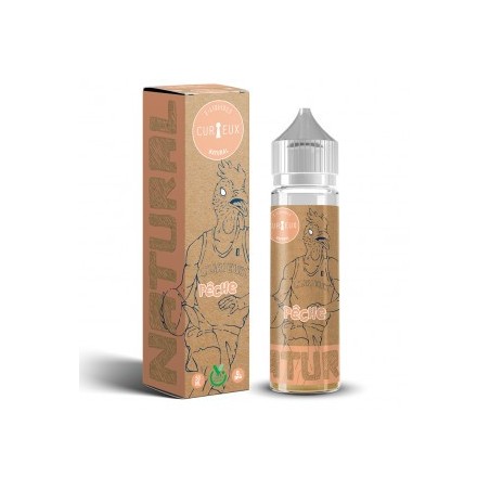 E-liquide Pêche 50ml - Natural Curieux