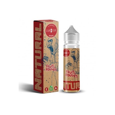 E-liquide Fruits Rouges 50ml - Natural Curieux