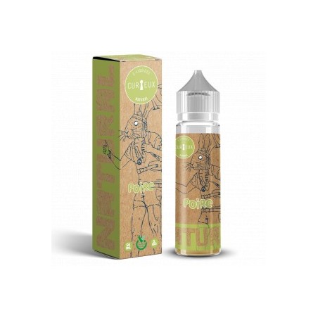 E-liquide Poire 50ml - Natural Curieux