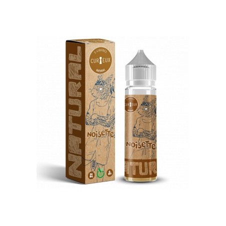 E-liquide Noisette 50ml - Natural Curieux