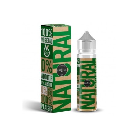 E-liquide Natural 50ml - Curieux