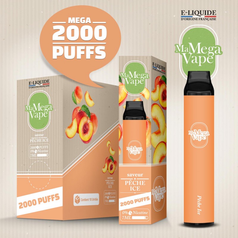 Maxi 5000 Puffs Ma Maxi Vape - Maxi Puff 5000 bouffées à petit prix !!