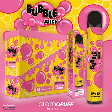 Puff Jetable Bubble Juice - Aromapuff Aromazon