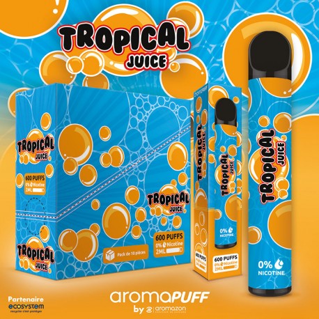 Puff Jetable Tropical Juice - Aromapuff Aromazon