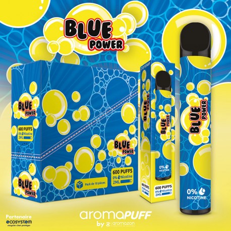 Puff Jetable Blue Power - Aromapuff Aromazon
