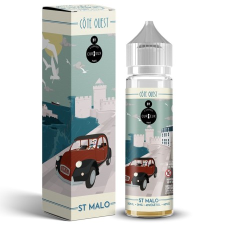 E-liquide St Malo 50ml - Côte Ouest Curieux