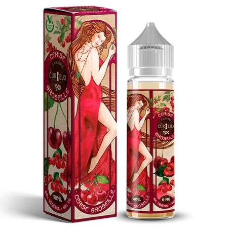 E-liquide Cerise Groseille 50ml - Edition 1900 Curieux