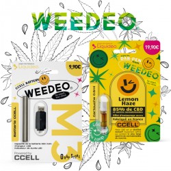 Kit Dab-pen + Cartouche CCELL - Weedeo Liquideo