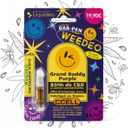Cartouche Dab-pen Grand Daddy Purple - Weedeo Liquideo