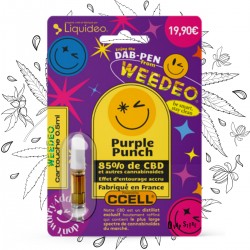 Cartouche Dab-pen Purple Punch - Weedeo Liquideo