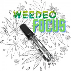 Cartouche Dab-pen Focus - Weedeo Liquideo