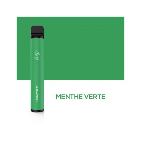 Puff Jetable Menthe Verte - Elf bar