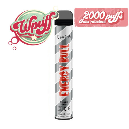 Puff Energy Bull - Wpuff Magnum 2000 puffs