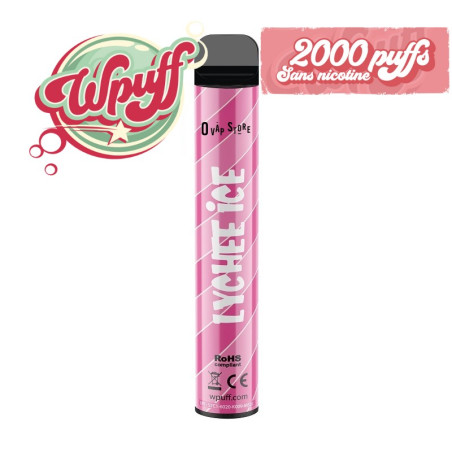 Puff Litchi Glacé - Wpuff Magnum 2000 puffs