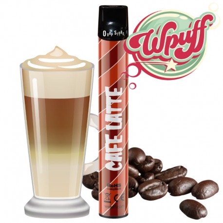 Puff Jetable Café Latte - Wpuff Liquideo