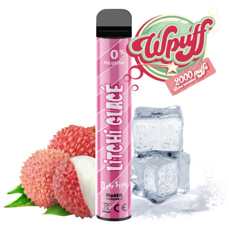 Puff Litchi Glacé - Wpuff Magnum 2000 puffs