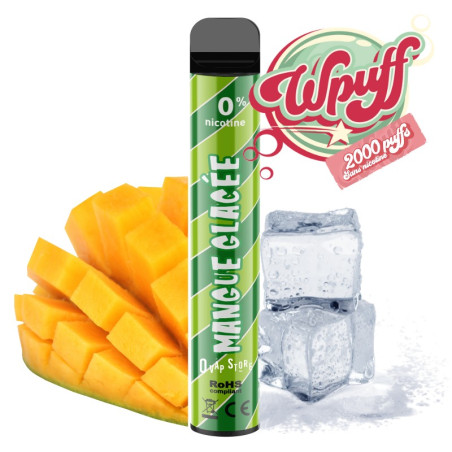 Puff Mangue Glacée - Wpuff Magnum 2000 puffs