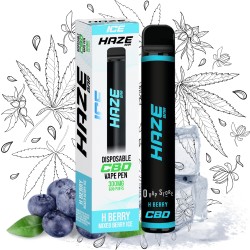 Puff H Berry Ice CBD 3% - Haze Bar
