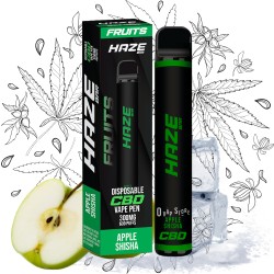 Puff Apple Shisha CBD 3% - Haze Bar