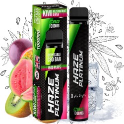 Puff Kiwi Passion Guava CBD 10% - Haze Platinum