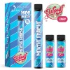 Kit Menthe Fraîche x3 Pods + Batterie Wpuff 1800 Rechargeable - Liquideo