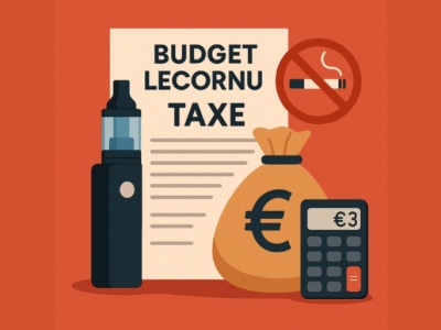 La vape dans le viseur du budget Lecornu : menace sur le vapotage !